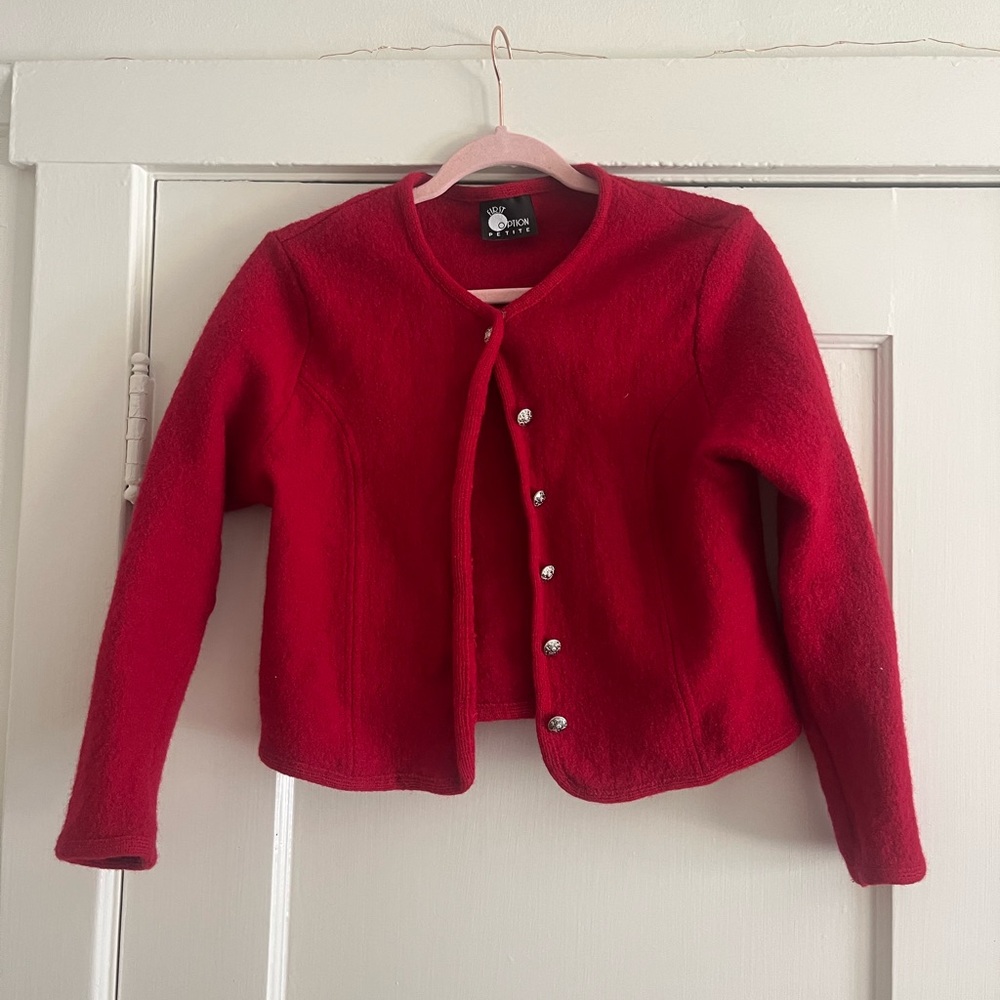 Red Cardigan